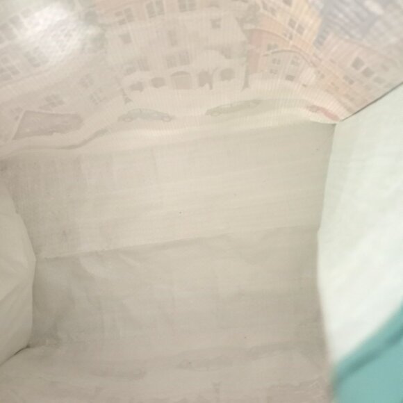 Mallory Renee Large Reusable Tote Shopping Bag - Winter City Drive - Picture 5 of 6